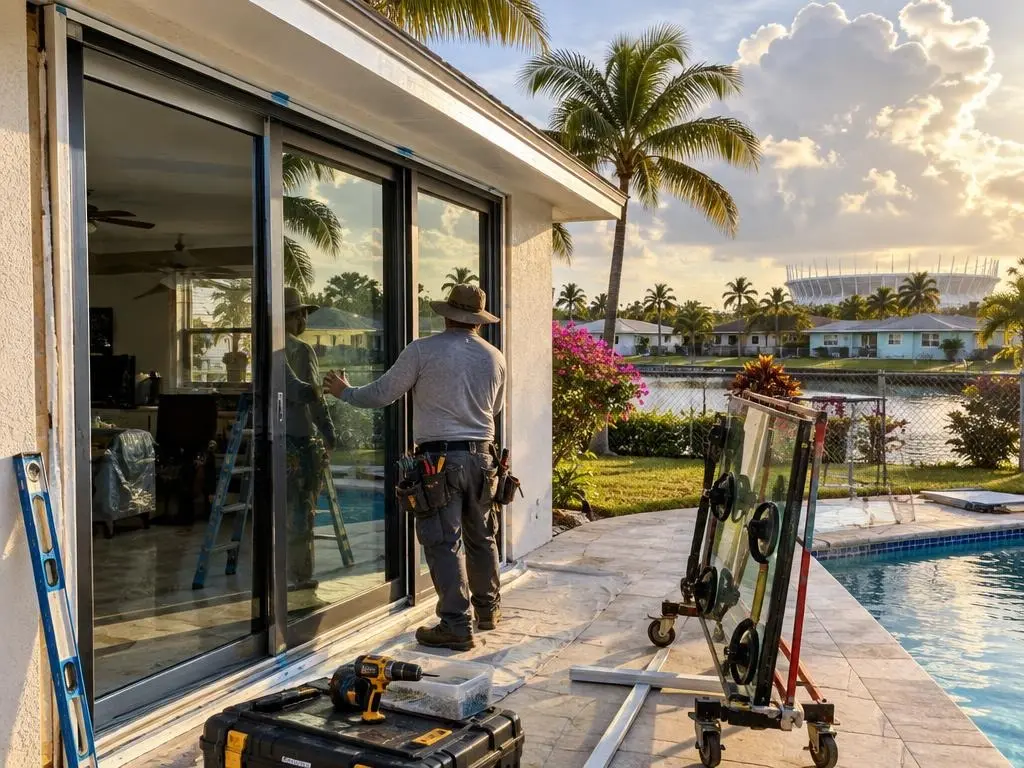 Impact Sliding Glass Doors in Miami Gardens, FL